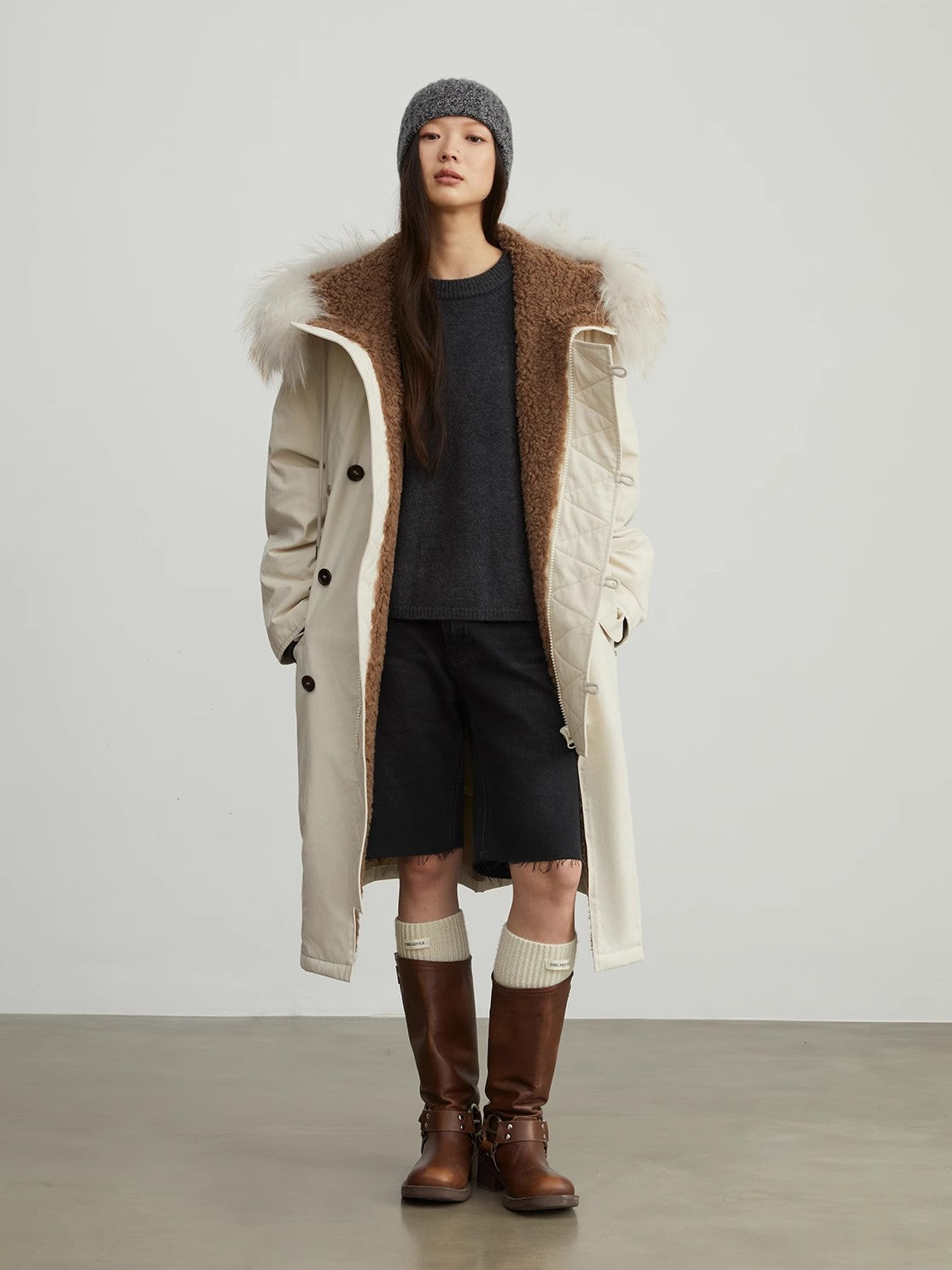 Fireladyfur Women’s Hooded