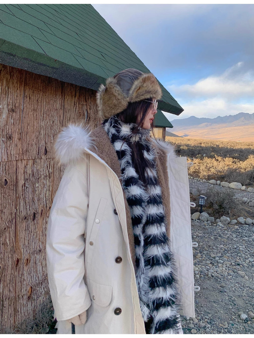 Fireladyfur Women’s Hooded