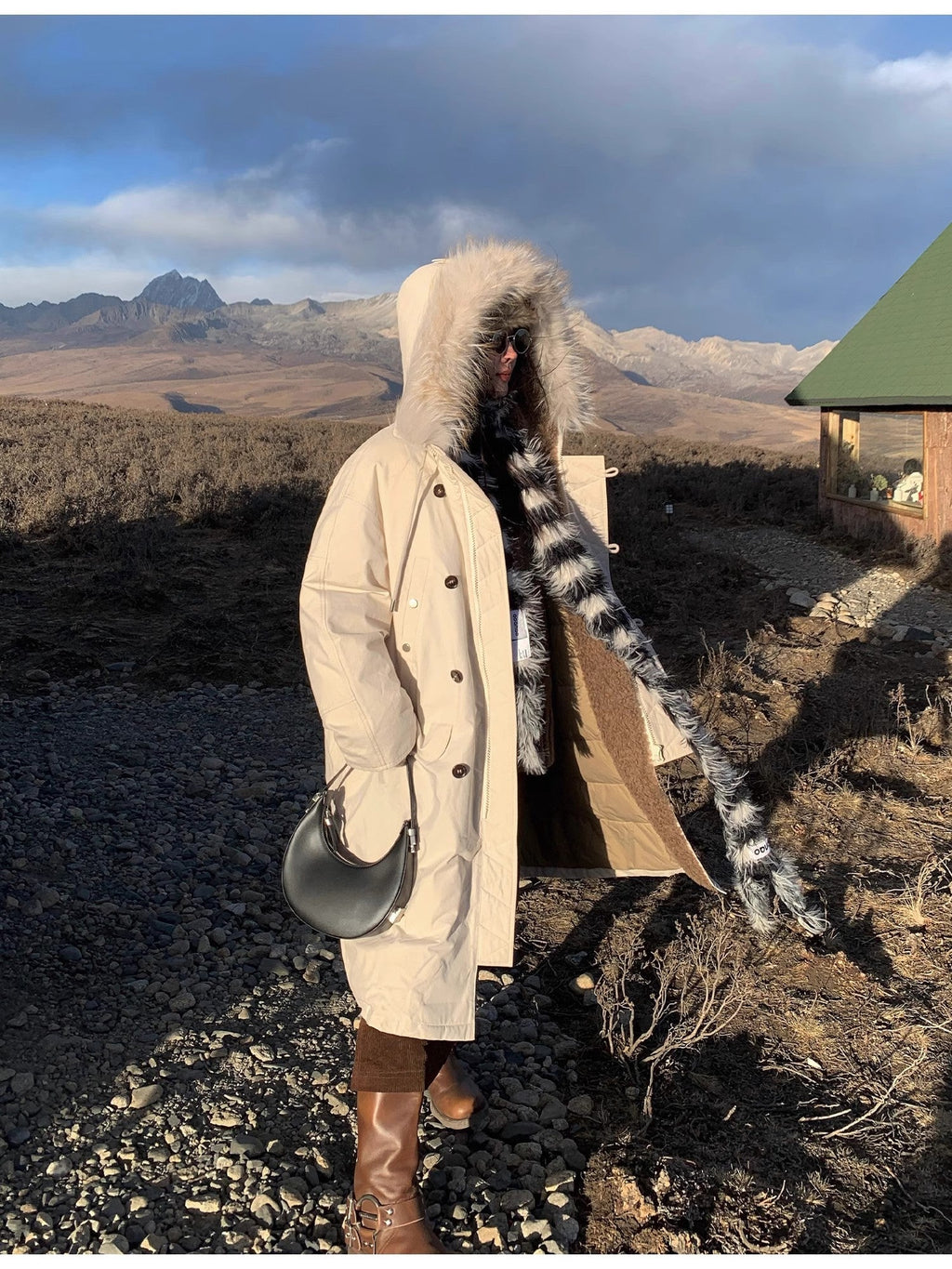 Fireladyfur Women’s Hooded